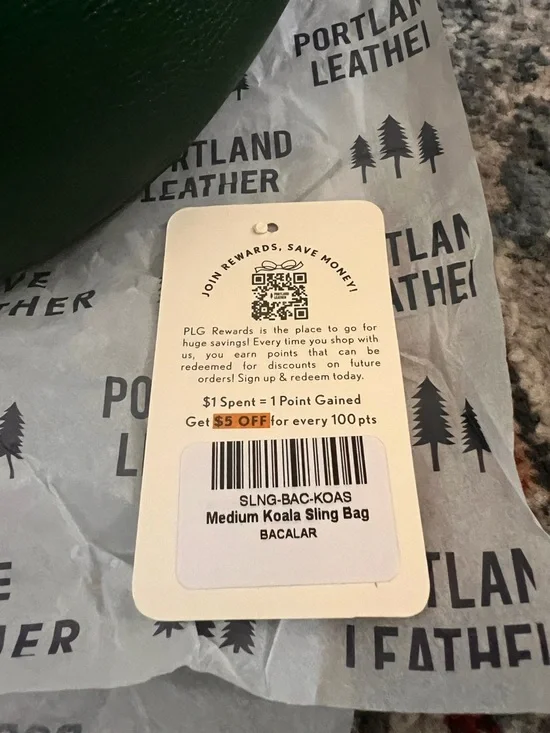 NWT..Portland Leather medium Koala Sling bag - Picture 3 of 4